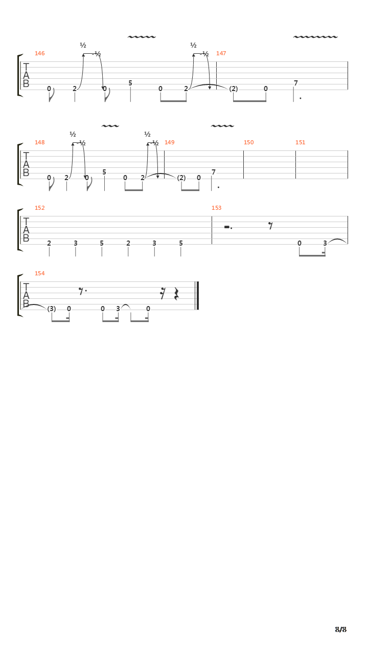 Another Way To Die吉他谱