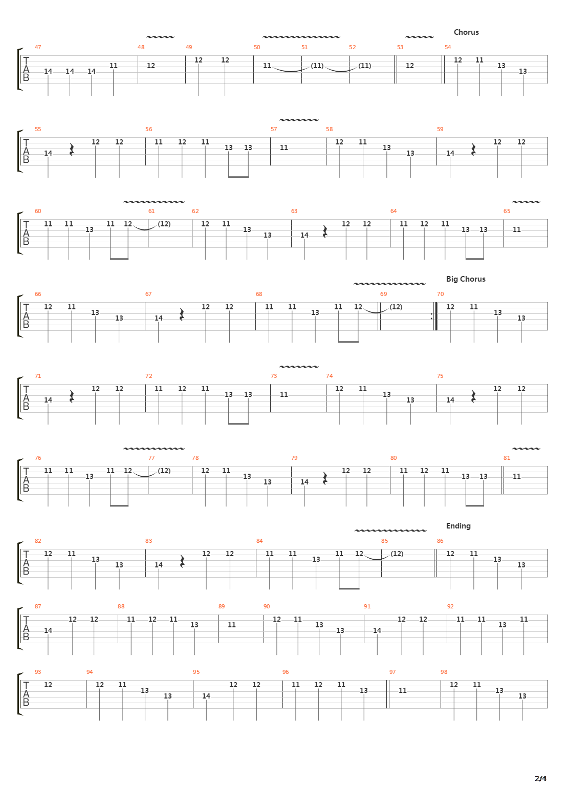 Aitakatta吉他谱