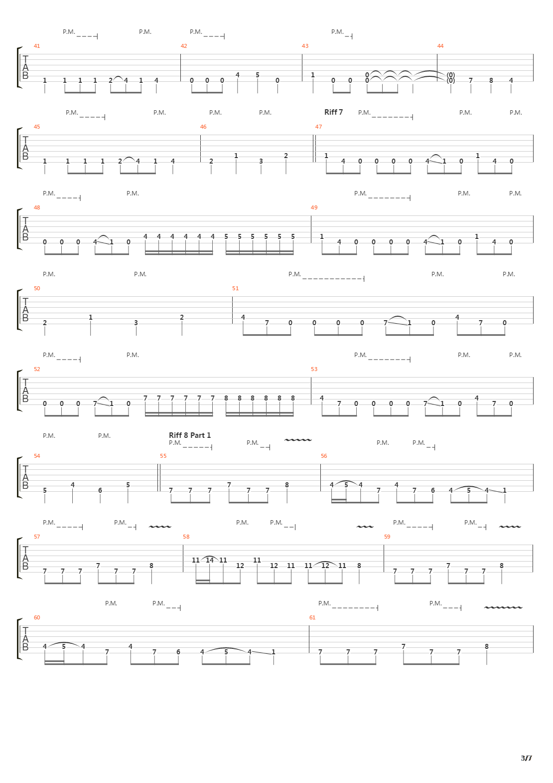 Embedded吉他谱