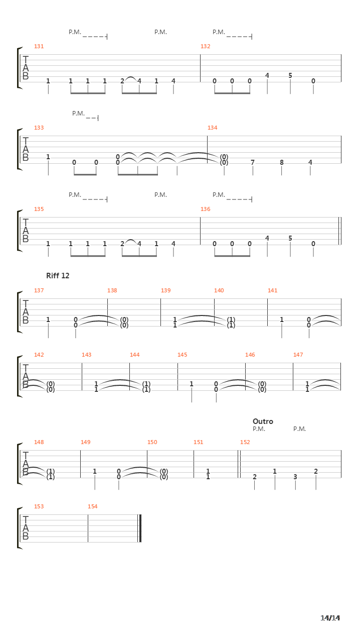 Embedded吉他谱