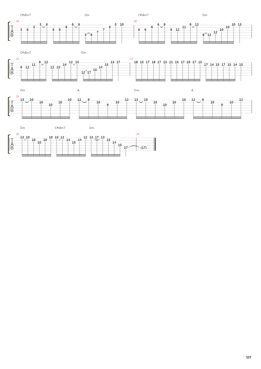 Prelude吉他谱