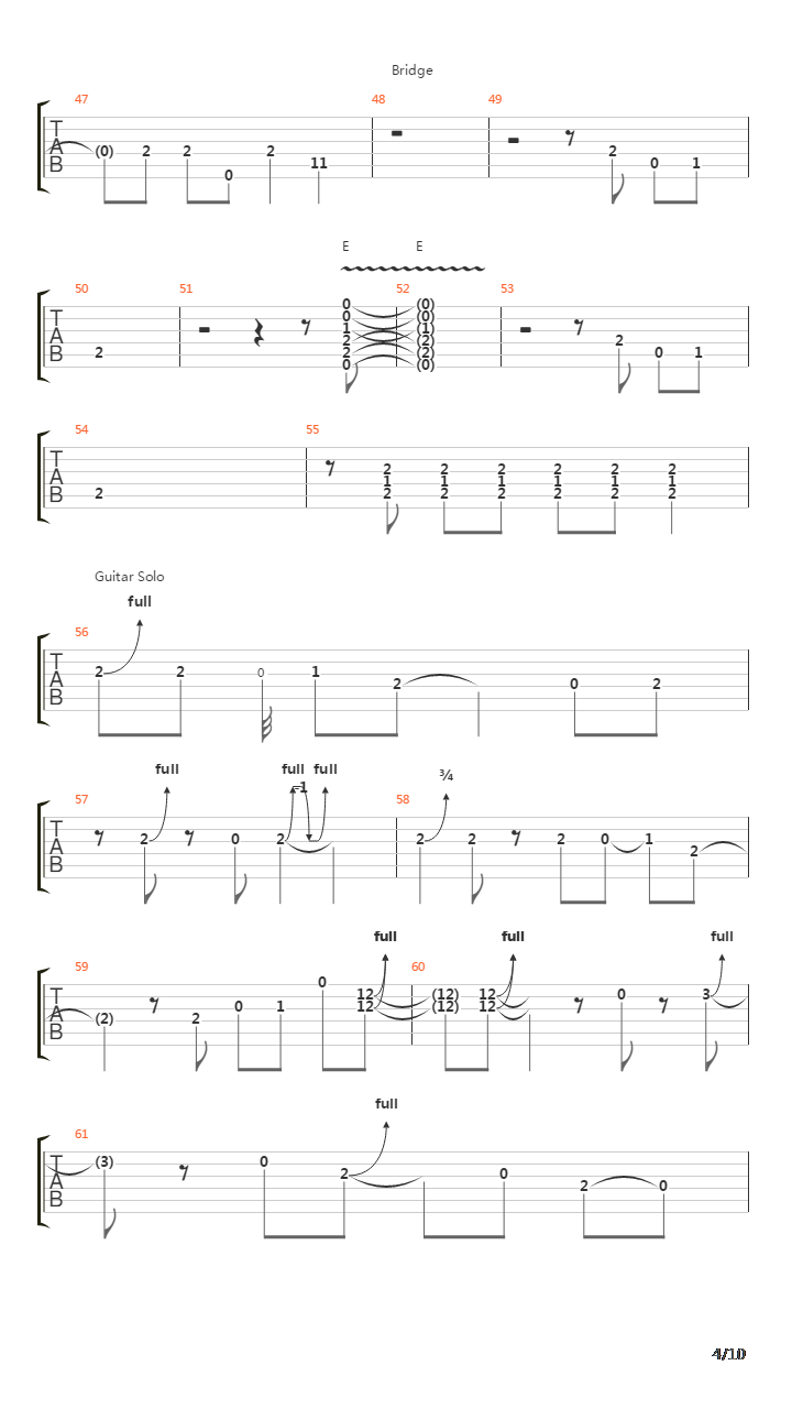 Swamp River Days吉他谱