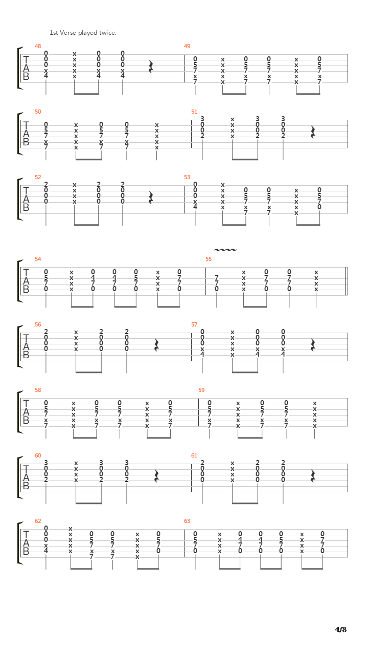 A Case Of You吉他谱