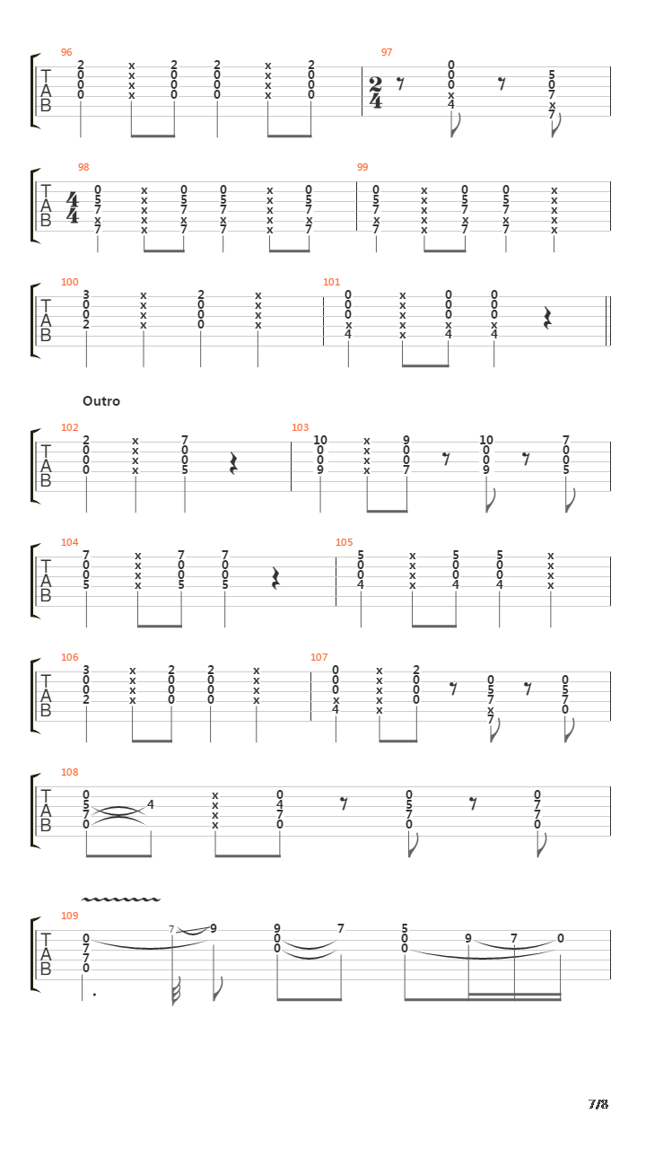 A Case Of You吉他谱