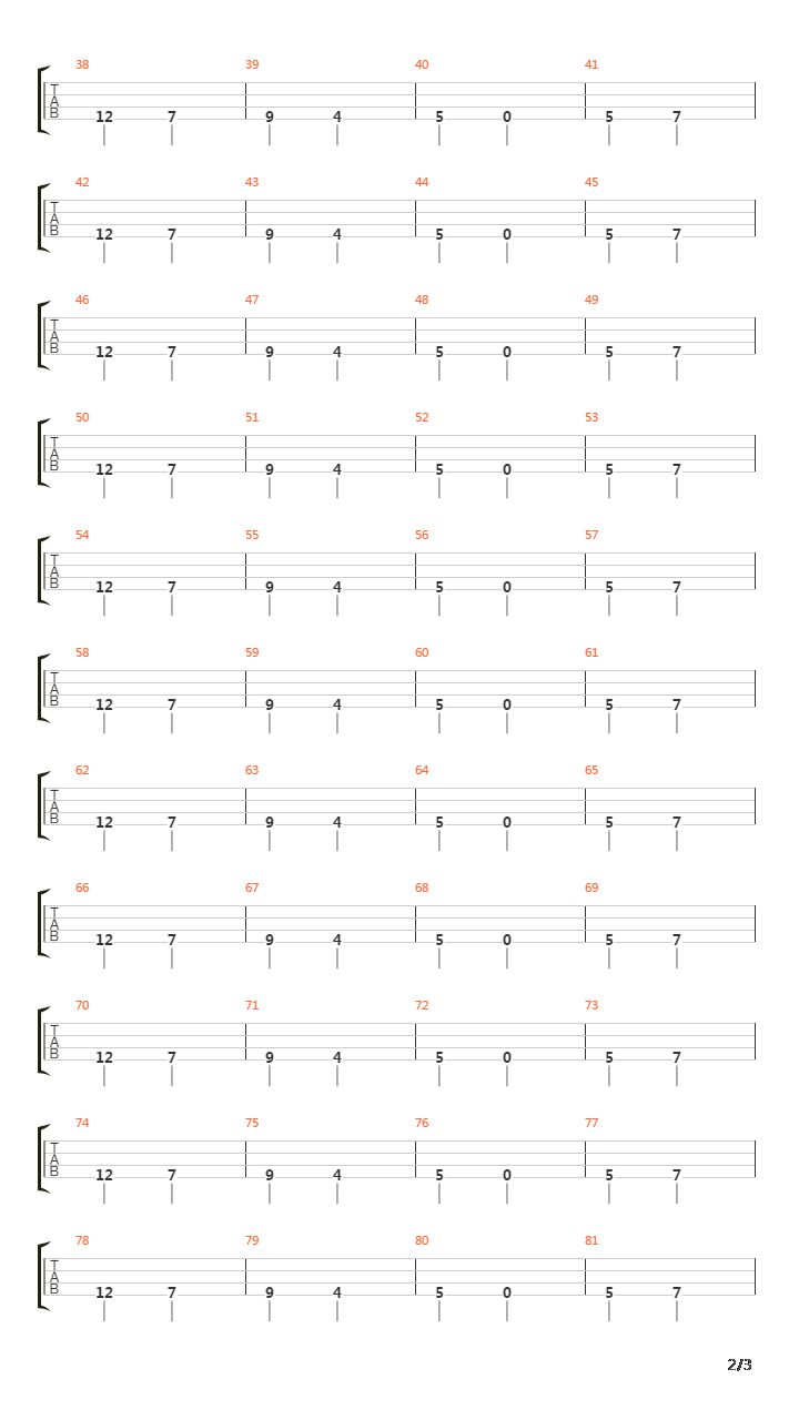 卡农(Canon in D Major Quartet)吉他谱