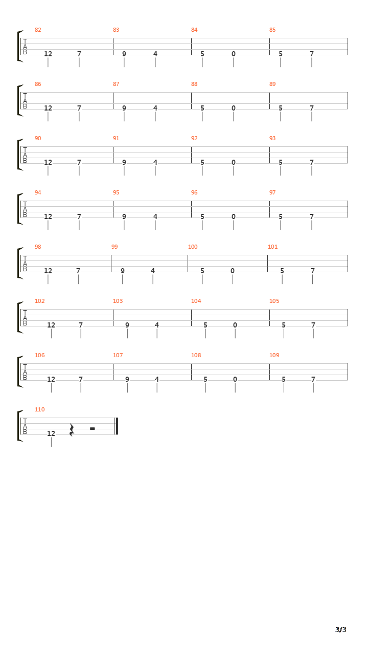 卡农(Canon in D Major Quartet)吉他谱