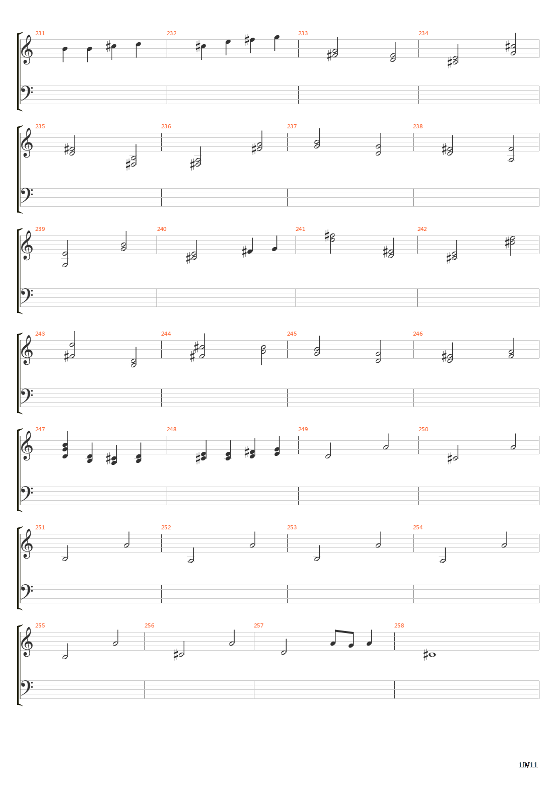 卡农(Canon in D)吉他谱