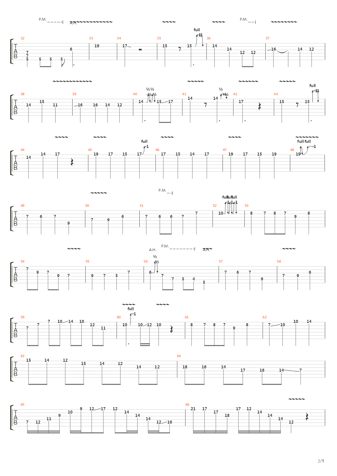 卡农(Canon in D)吉他谱