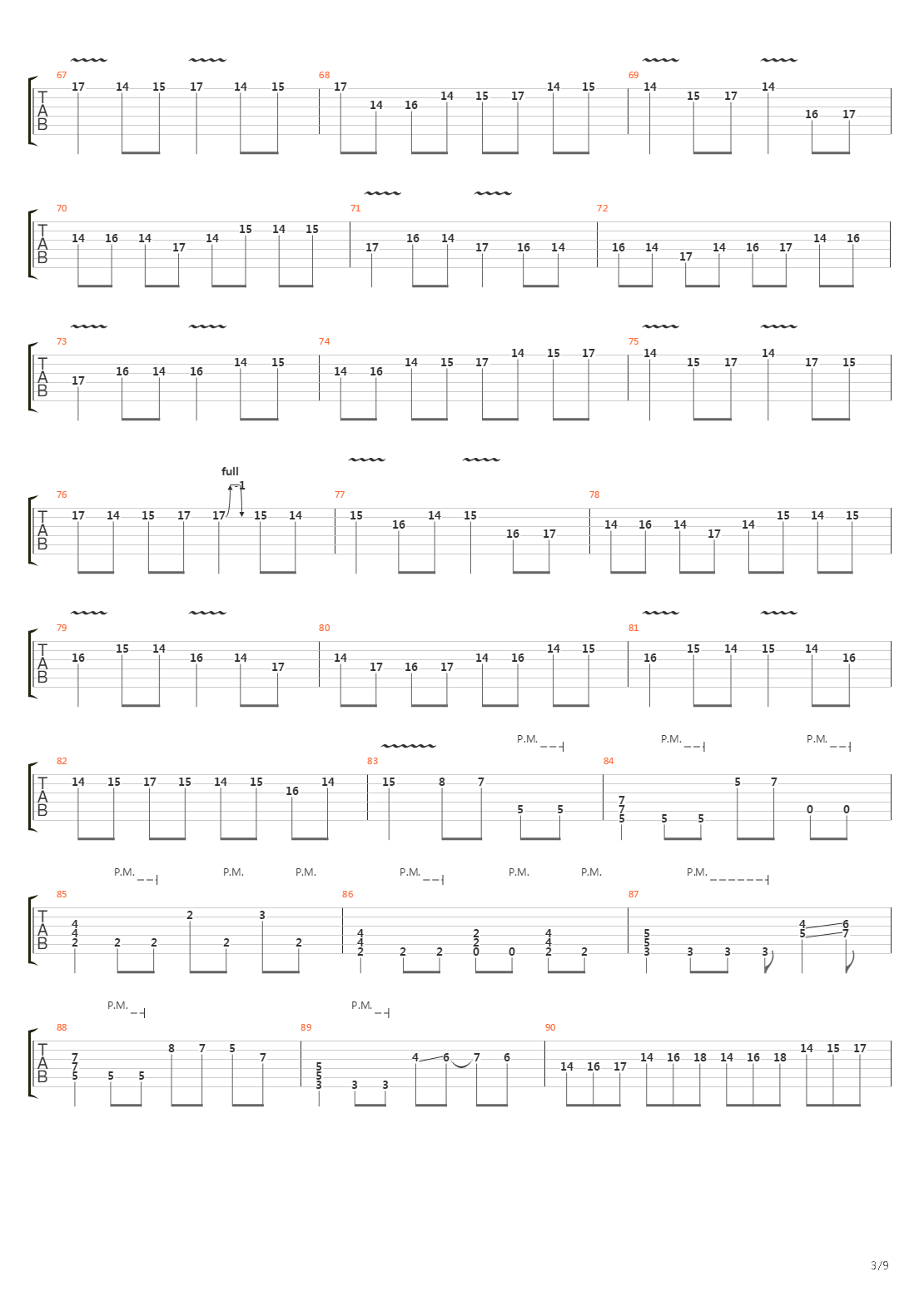 卡农(Canon in D)吉他谱