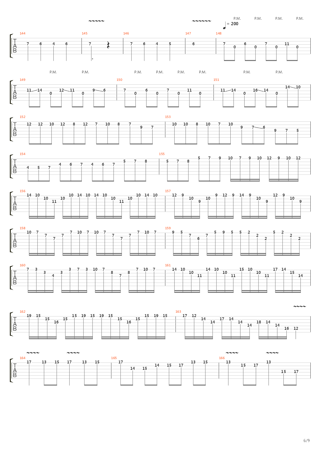 卡农(Canon in D)吉他谱