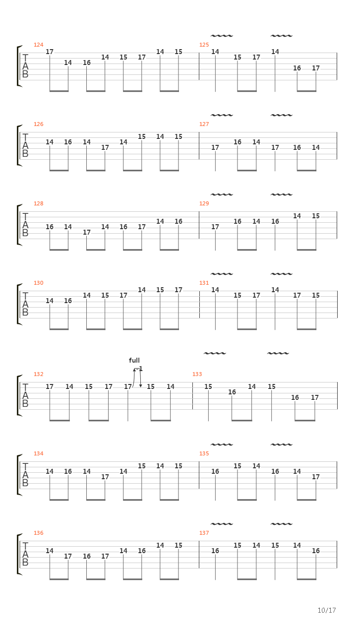 卡农(Canon in D)吉他谱