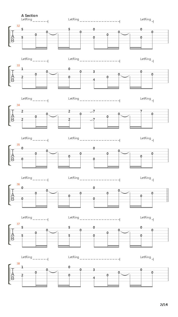 Doing The Wrong Thing吉他谱