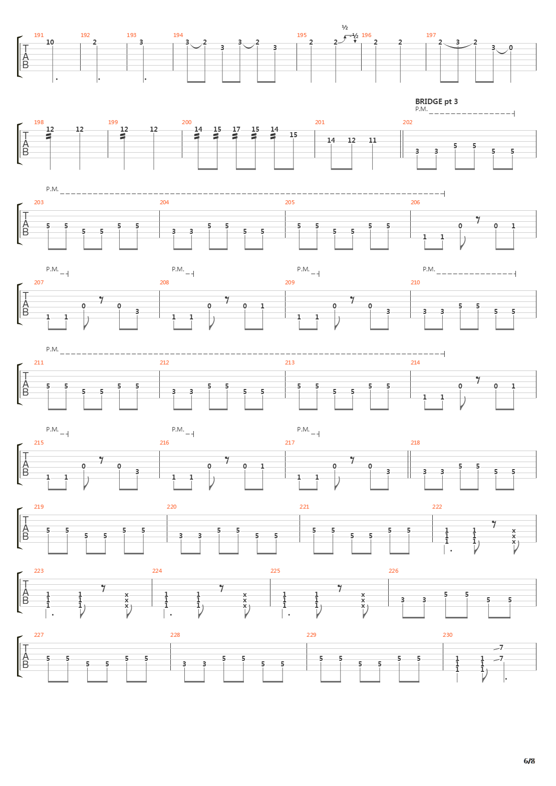 Cote吉他谱