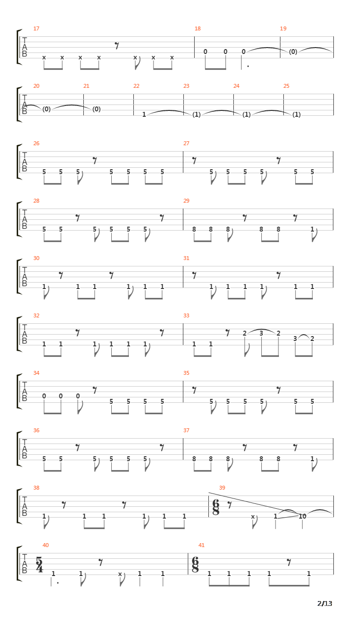 Cote吉他谱