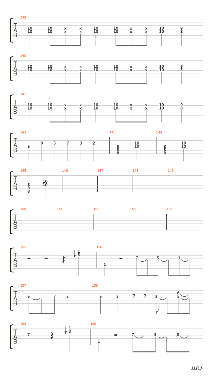 Deadman吉他谱