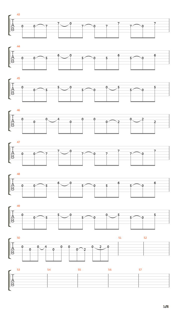 Deadman吉他谱