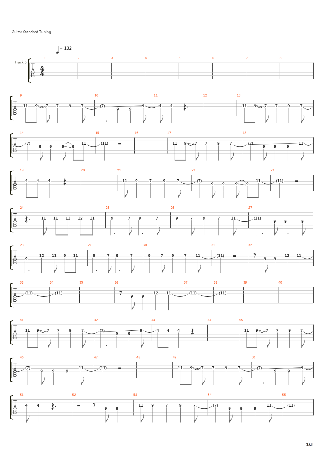 Eidolon吉他谱