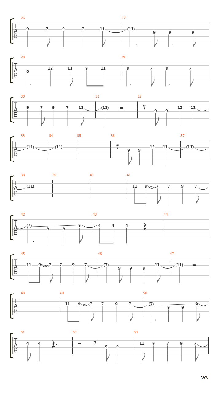 Eidolon吉他谱