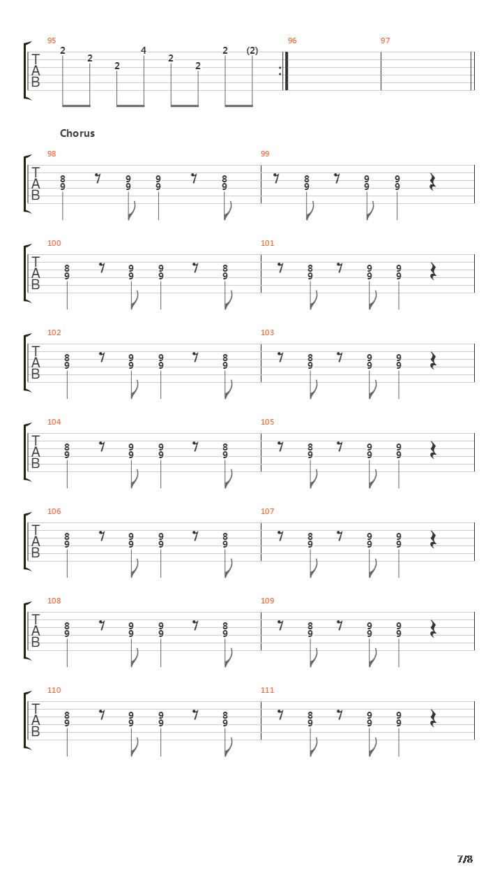 Easy Tiger吉他谱