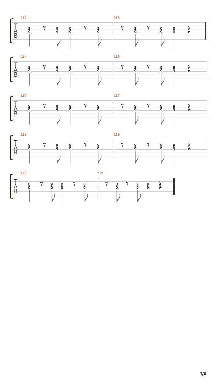 Easy Tiger吉他谱