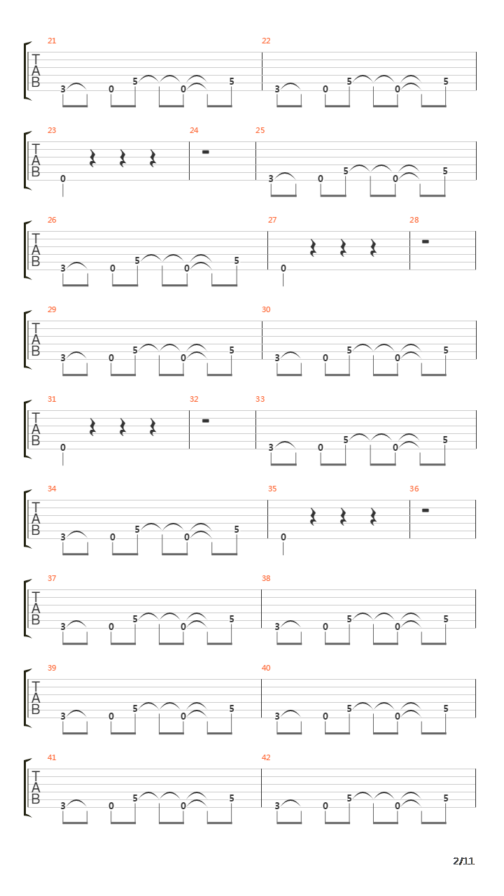 Hosannas From Basements Of Hell吉他谱