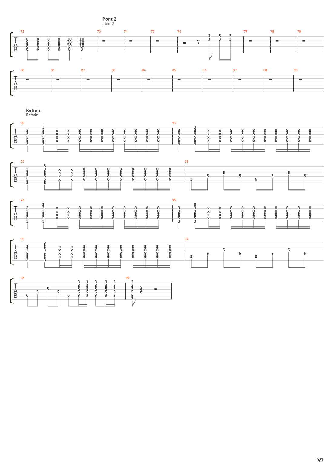 Hide吉他谱