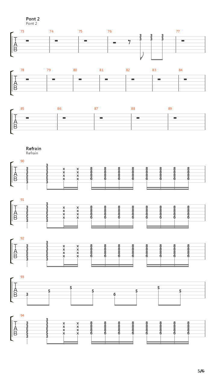 Hide吉他谱