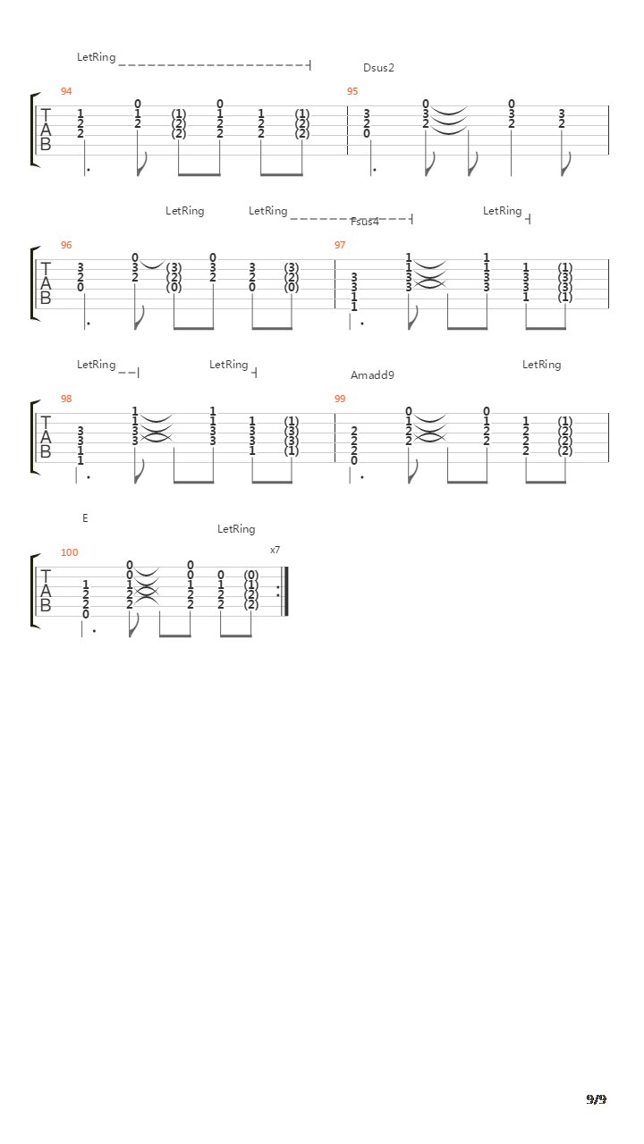 Shadowman吉他谱