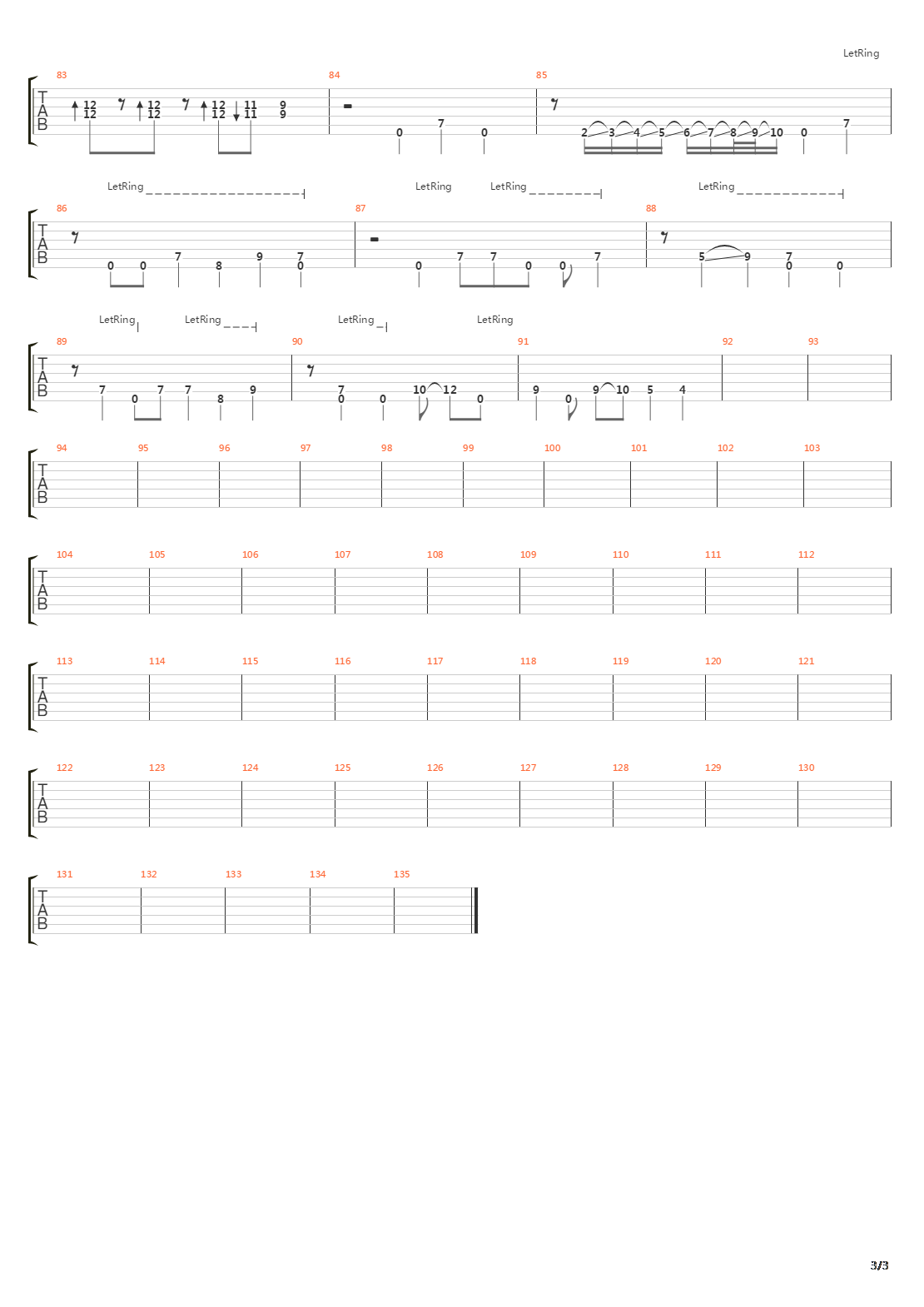 Asteroid吉他谱