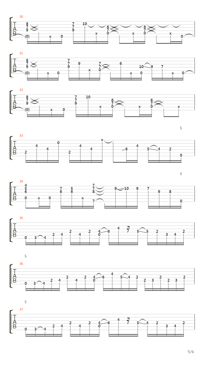 ハッピードライブ（快乐兜风）吉他谱