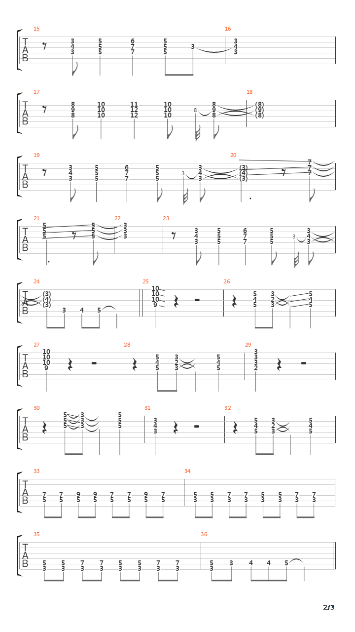 Blues Shuffle - Key Of G吉他谱