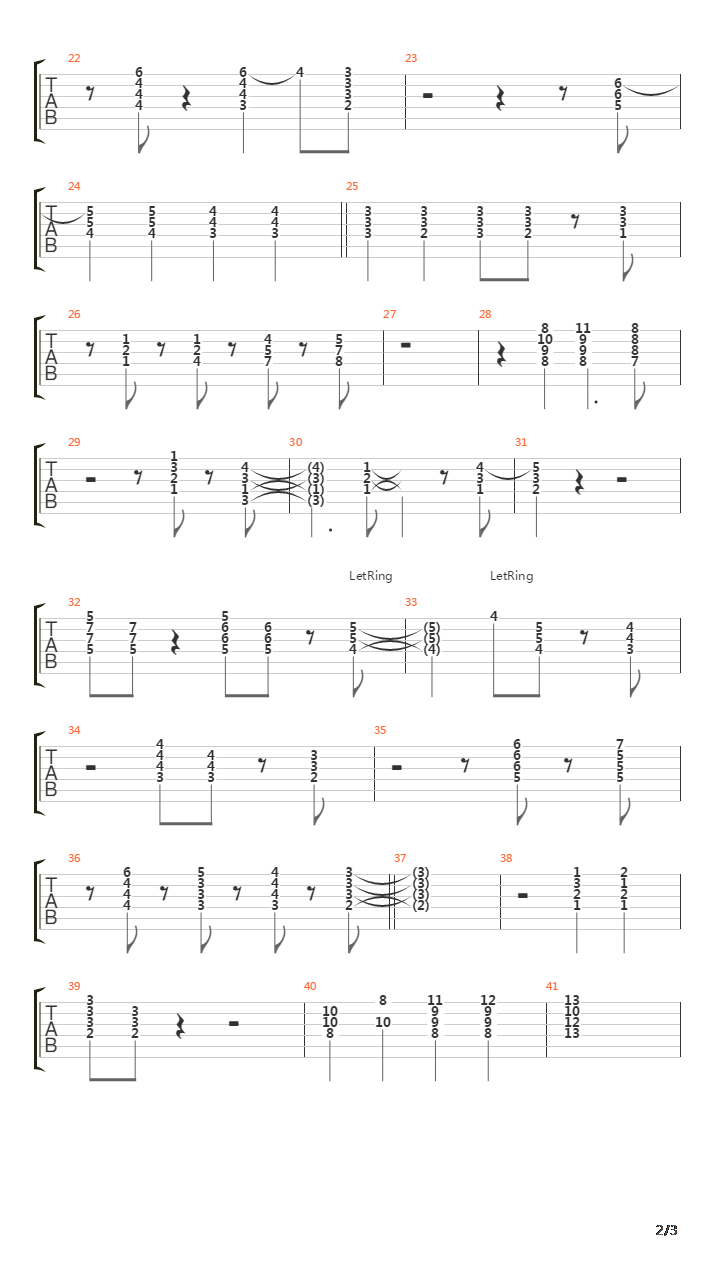 Complex Jazz - Key Of C吉他谱