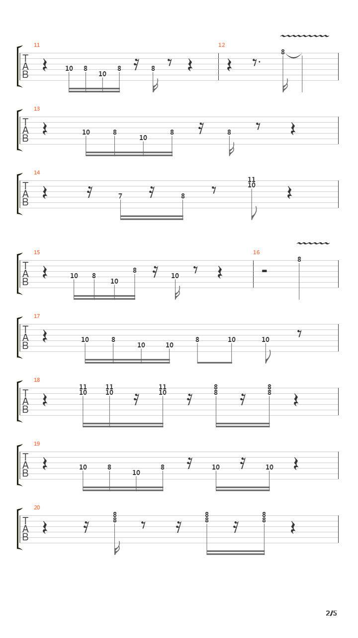 Funky Blues - Key Of C吉他谱