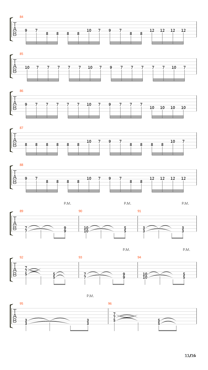 Bridge To Cross吉他谱