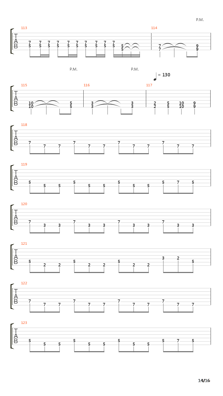 Bridge To Cross吉他谱