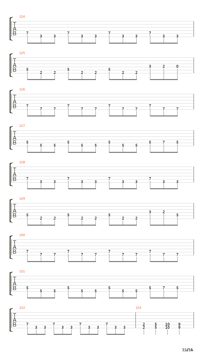 Bridge To Cross吉他谱