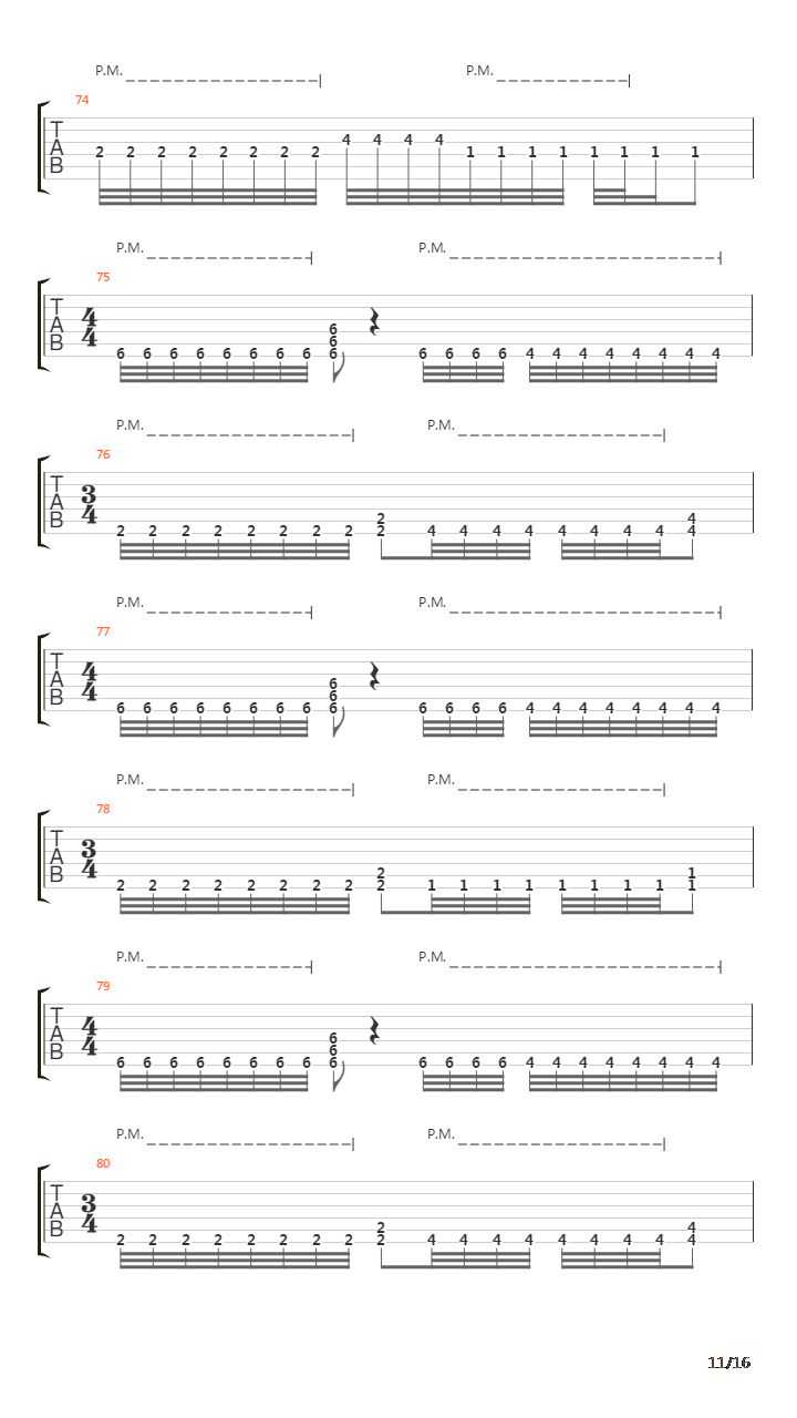 City Of The Snares吉他谱