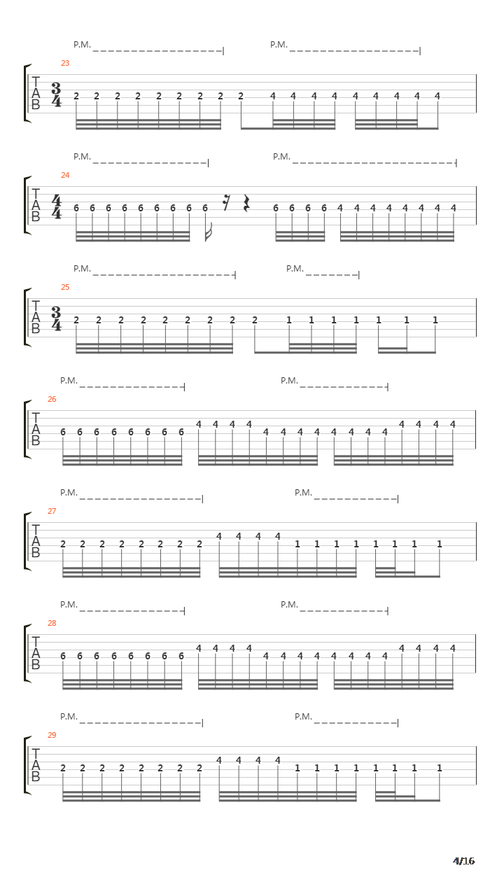 City Of The Snares吉他谱