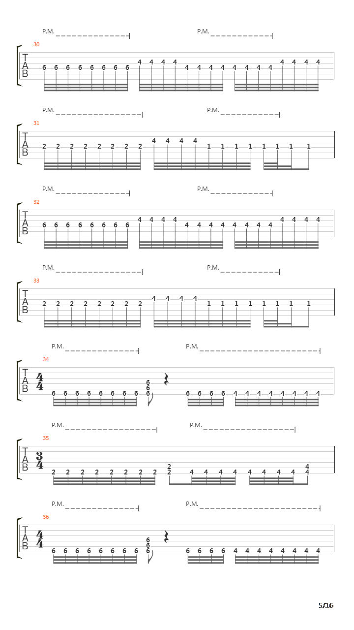 City Of The Snares吉他谱