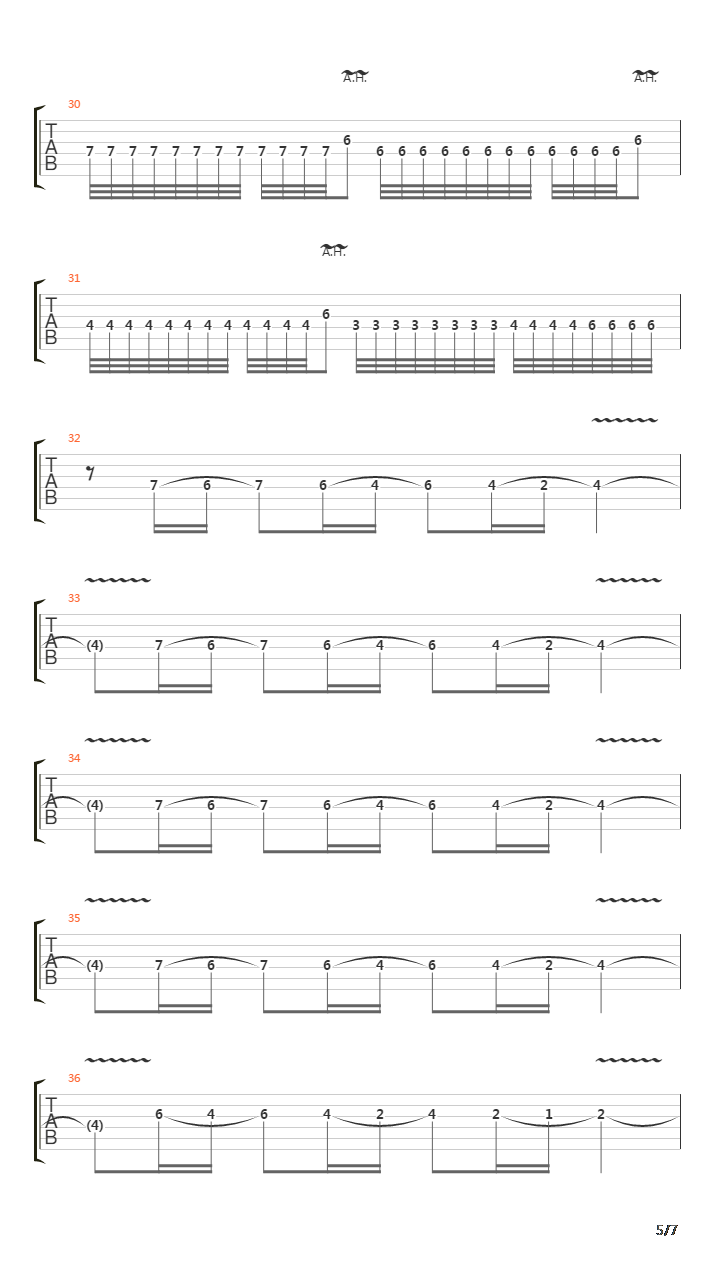 Guiding The North Star吉他谱