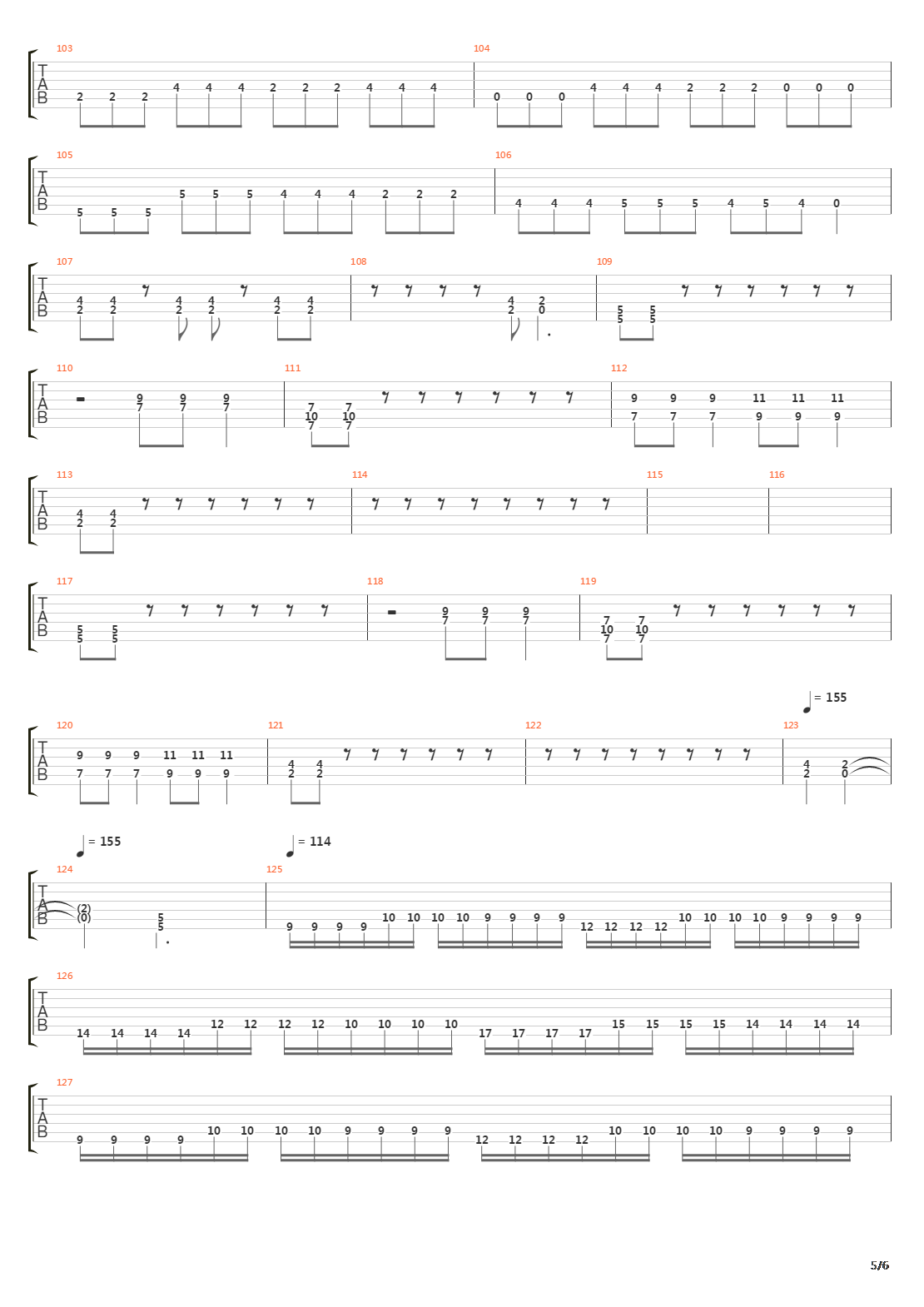 Sierra吉他谱