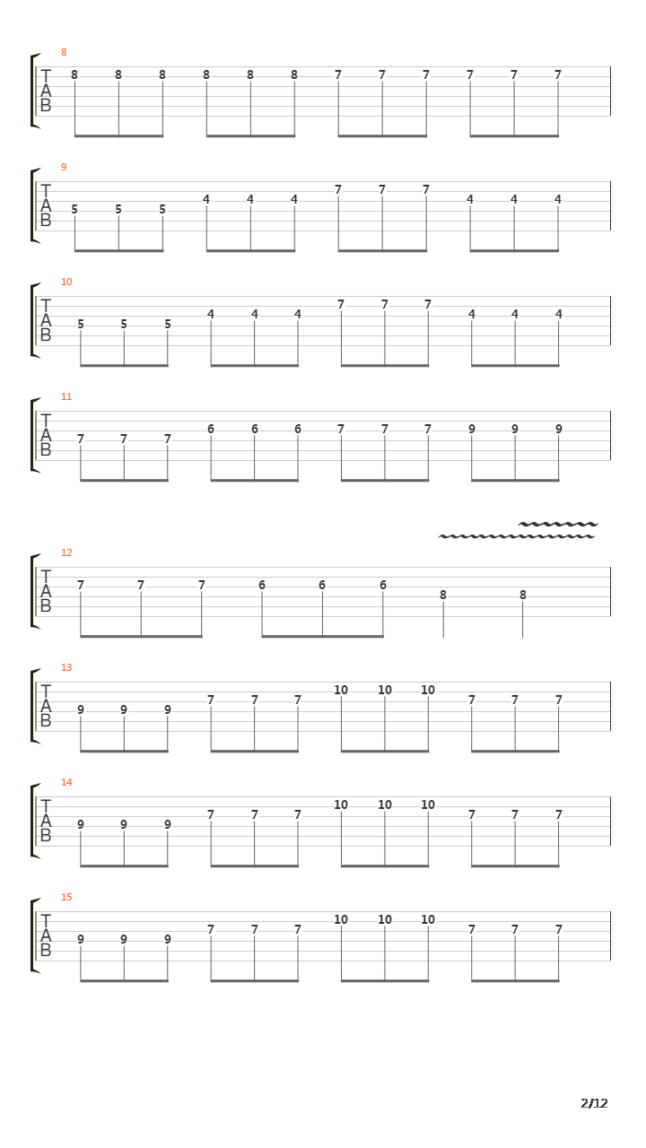 Sierra吉他谱