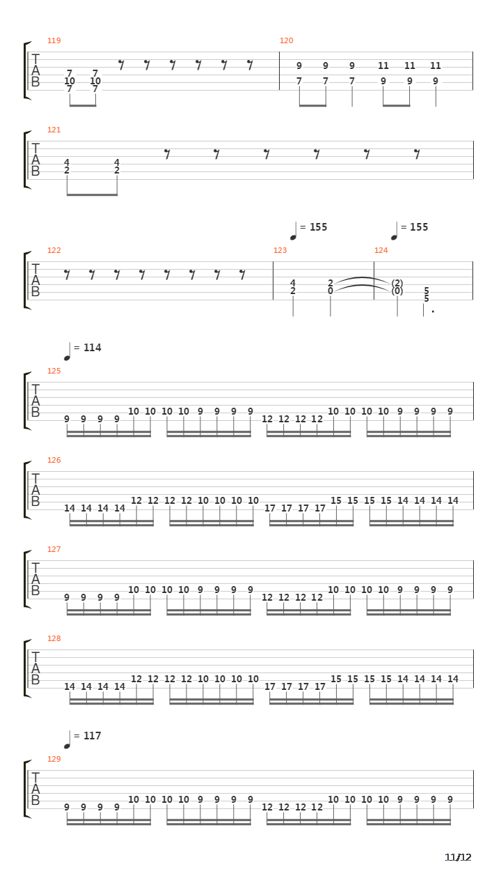 Sierra吉他谱