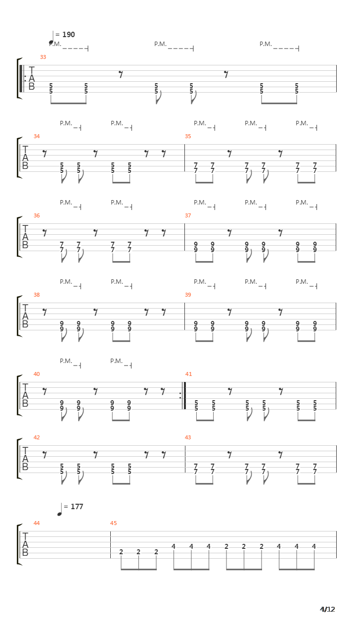 Sierra吉他谱