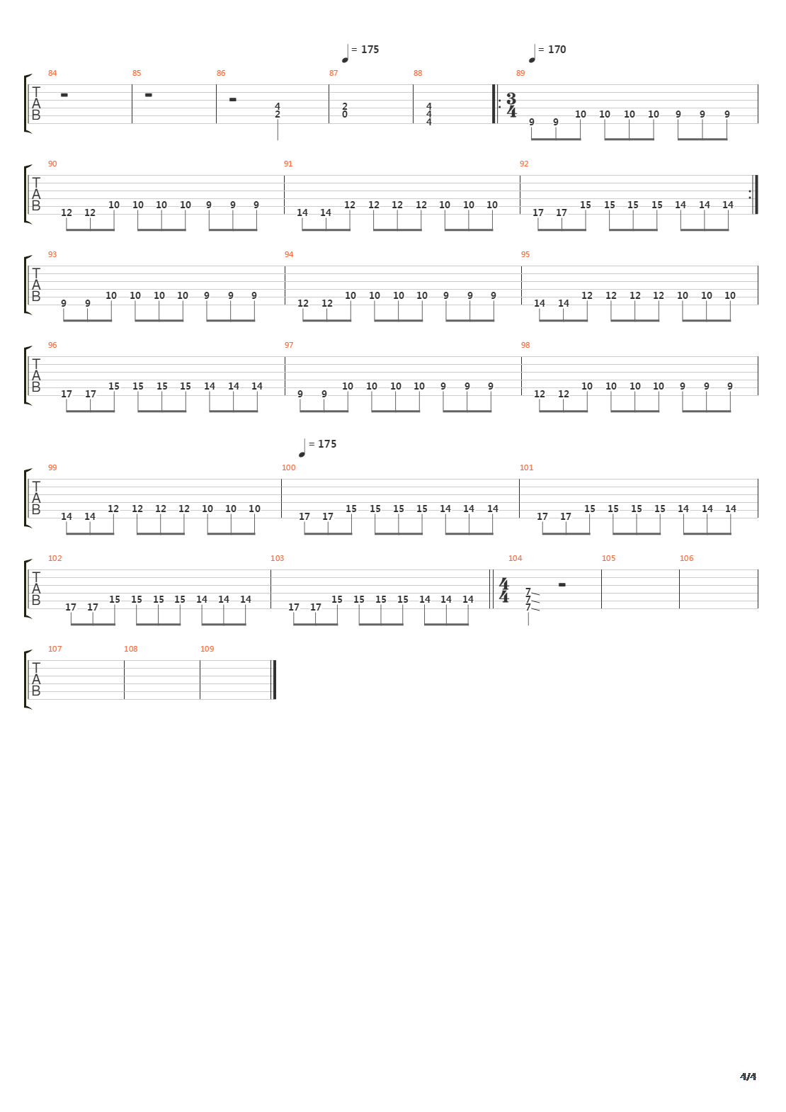 Sierra吉他谱