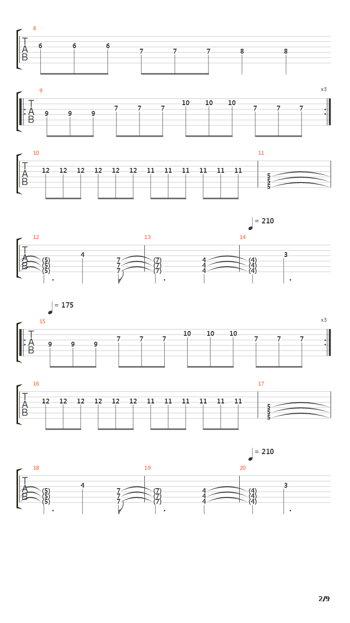 Sierra吉他谱