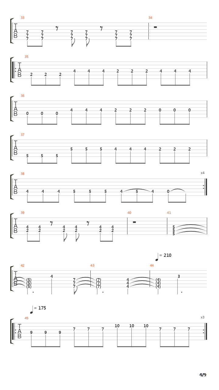 Sierra吉他谱