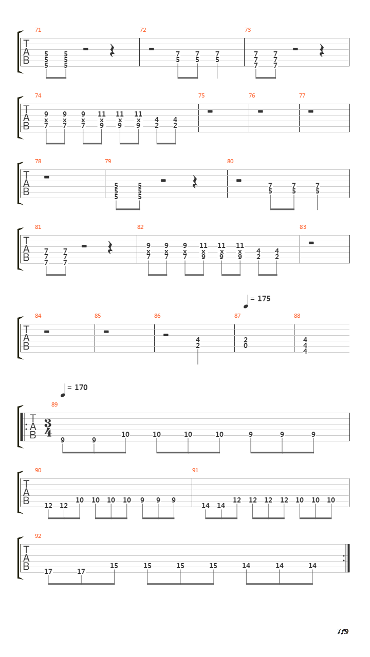 Sierra吉他谱