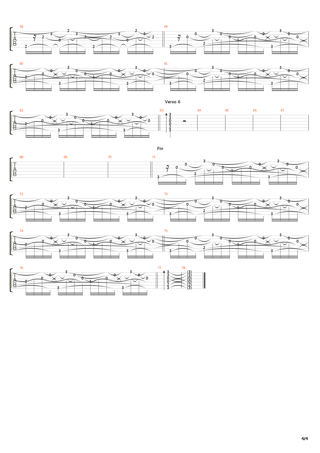 Leyenda吉他谱