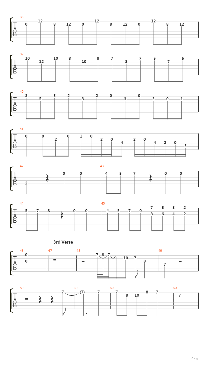 Cancion Del Mariachi吉他谱